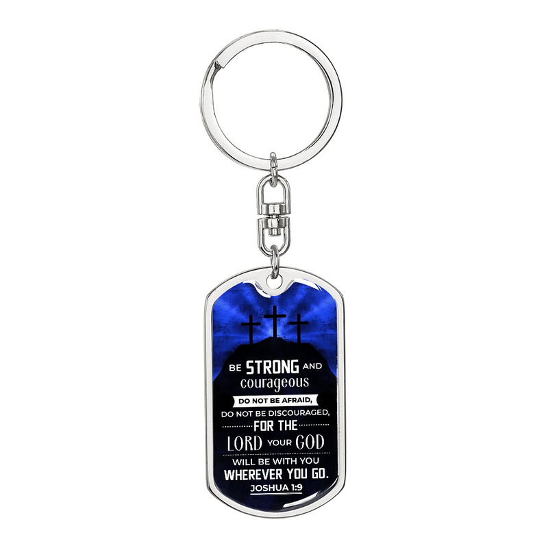 Be strong dog tag