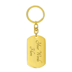 Be strong dog tag