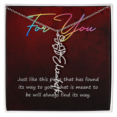 Flower necklace