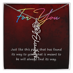 Flower necklace
