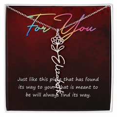 Flower necklace