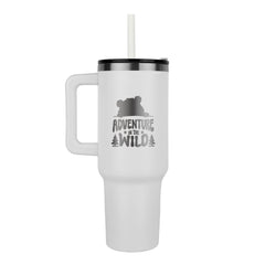 Adventure in the wild tumbler