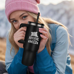 Adventure in the wild tumbler