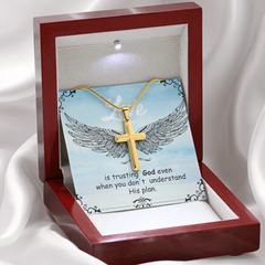 Love cross and chain